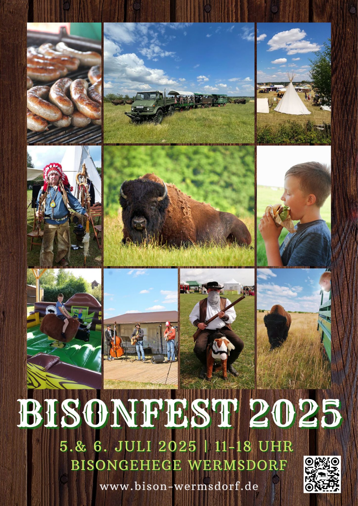 Bisonfest 2025 - Bisongehege Wermsdorf